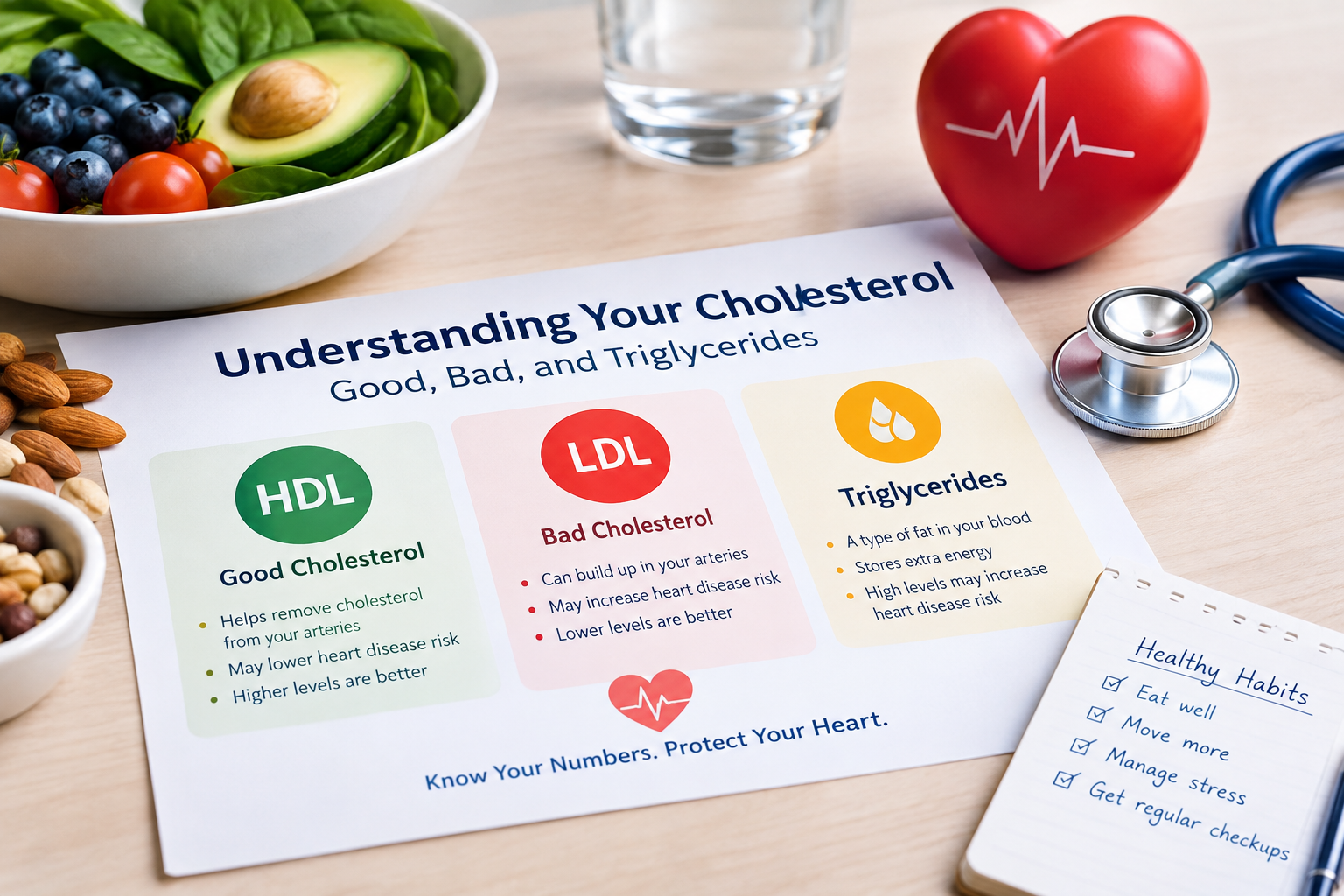 Cholesterol Demystified: Understanding Good, Bad, and Triglycerides